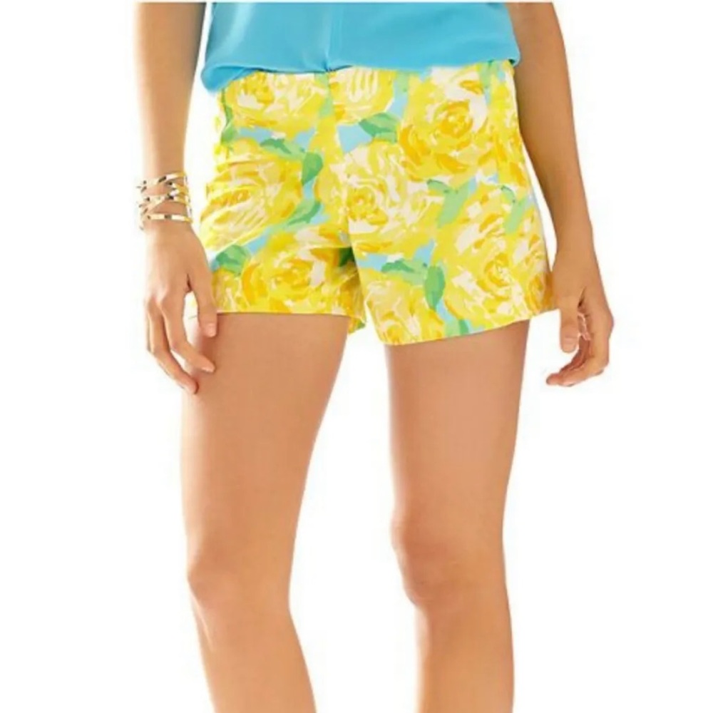Lilly Yellow First Impressions Shorts - Picture 1 of 4